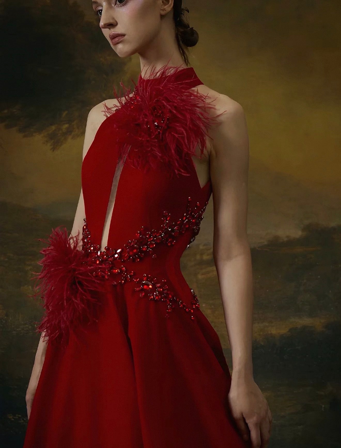 Engagement wedding gown