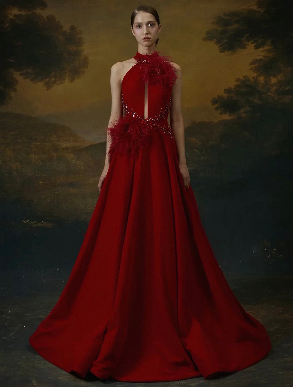 Engagement wedding gown