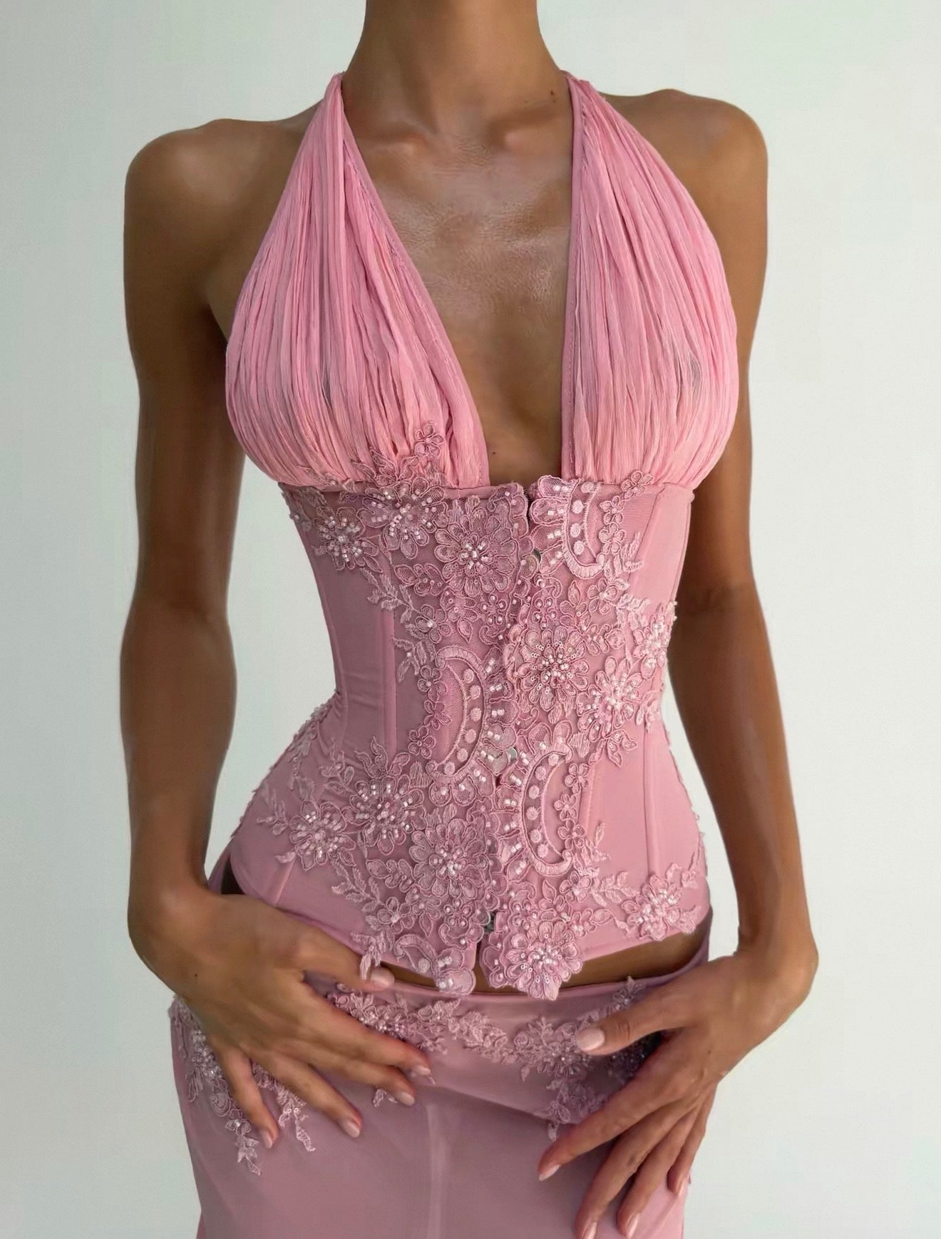 Pink two piece set