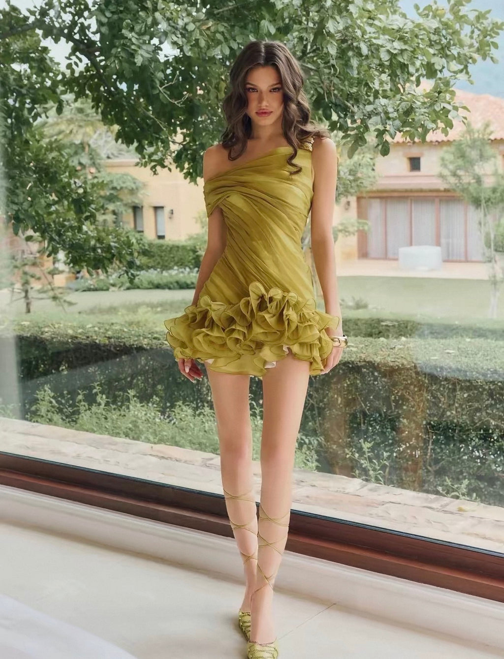 Green fairy Dress