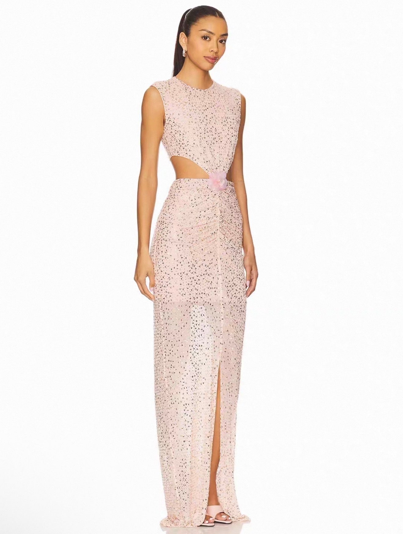 Pink maxi