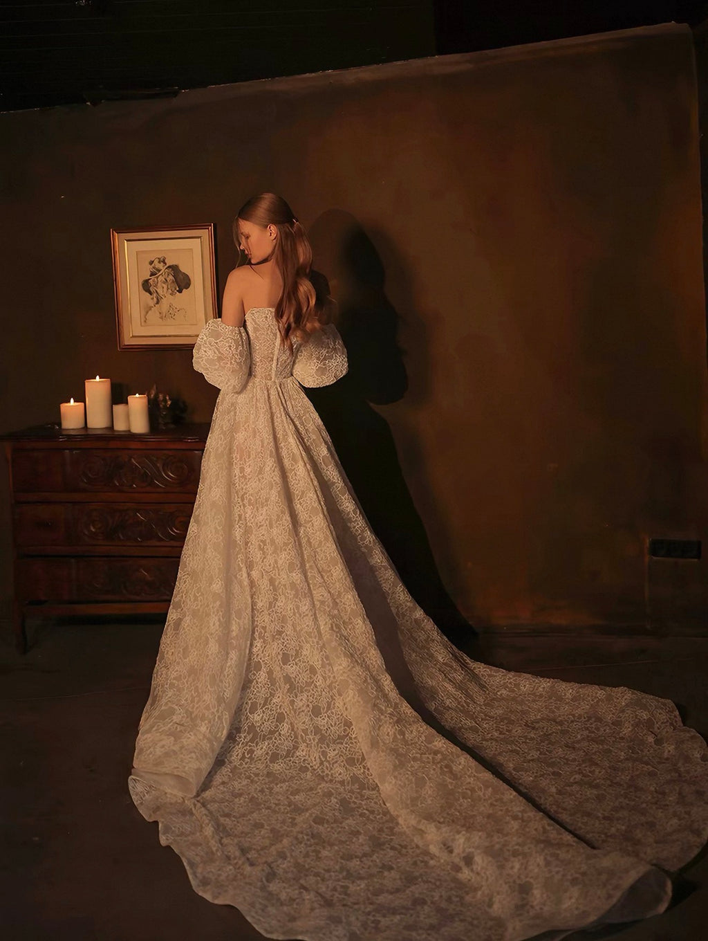 Fairy Wedding Dress Lace Bride